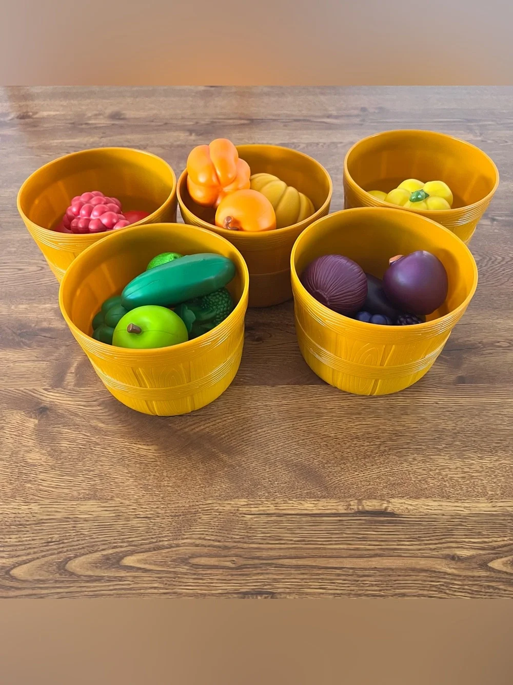Kids Learning Resources Farmers Market Color Sorting Set